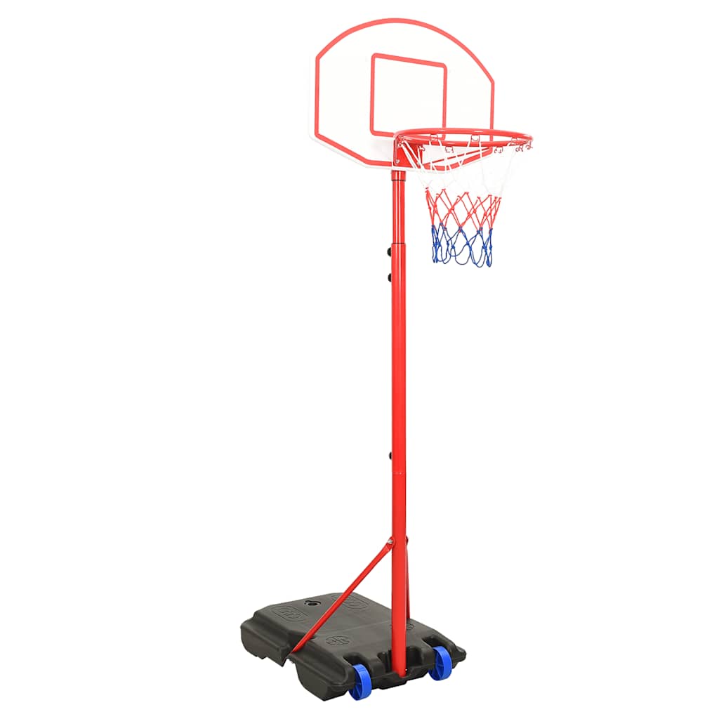 basketballsæt 200-236 cm transportabelt og justerbart