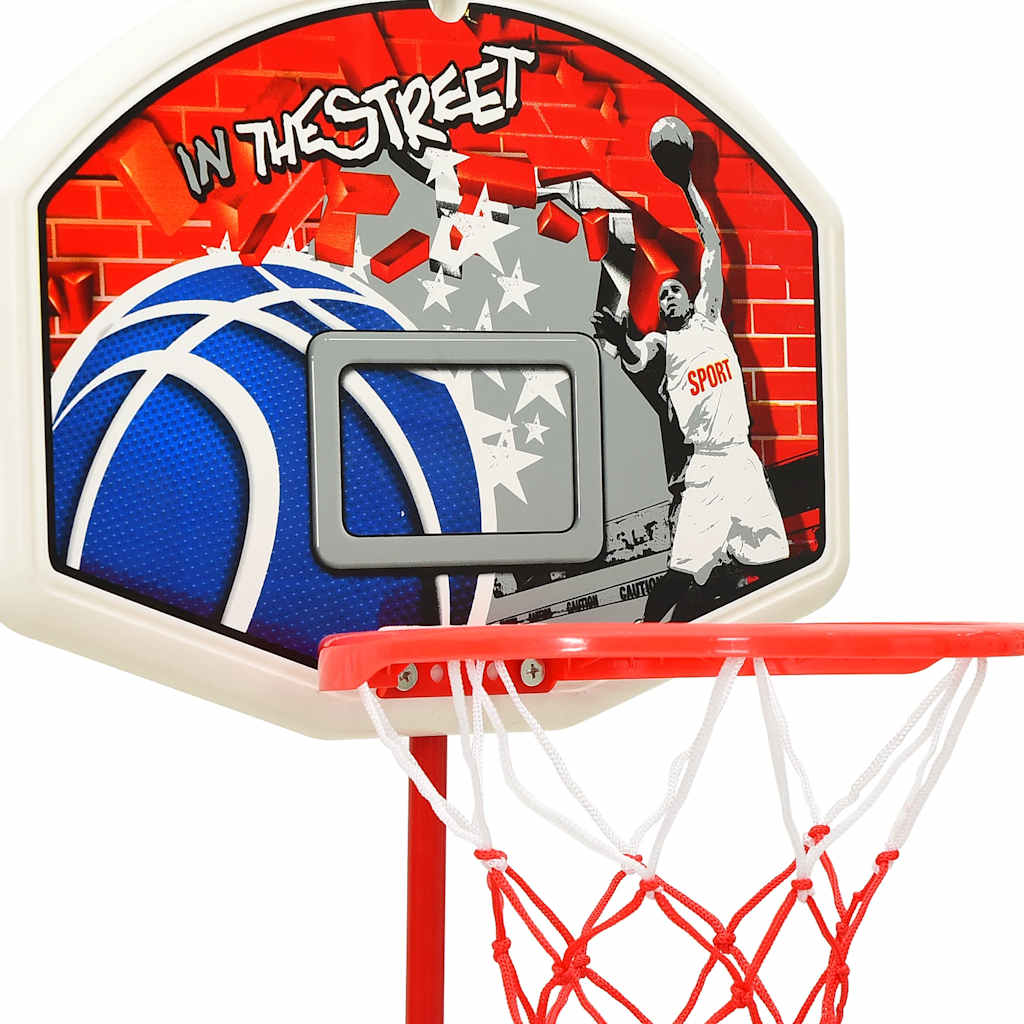 basketballsæt til børn 120 cm justerbart