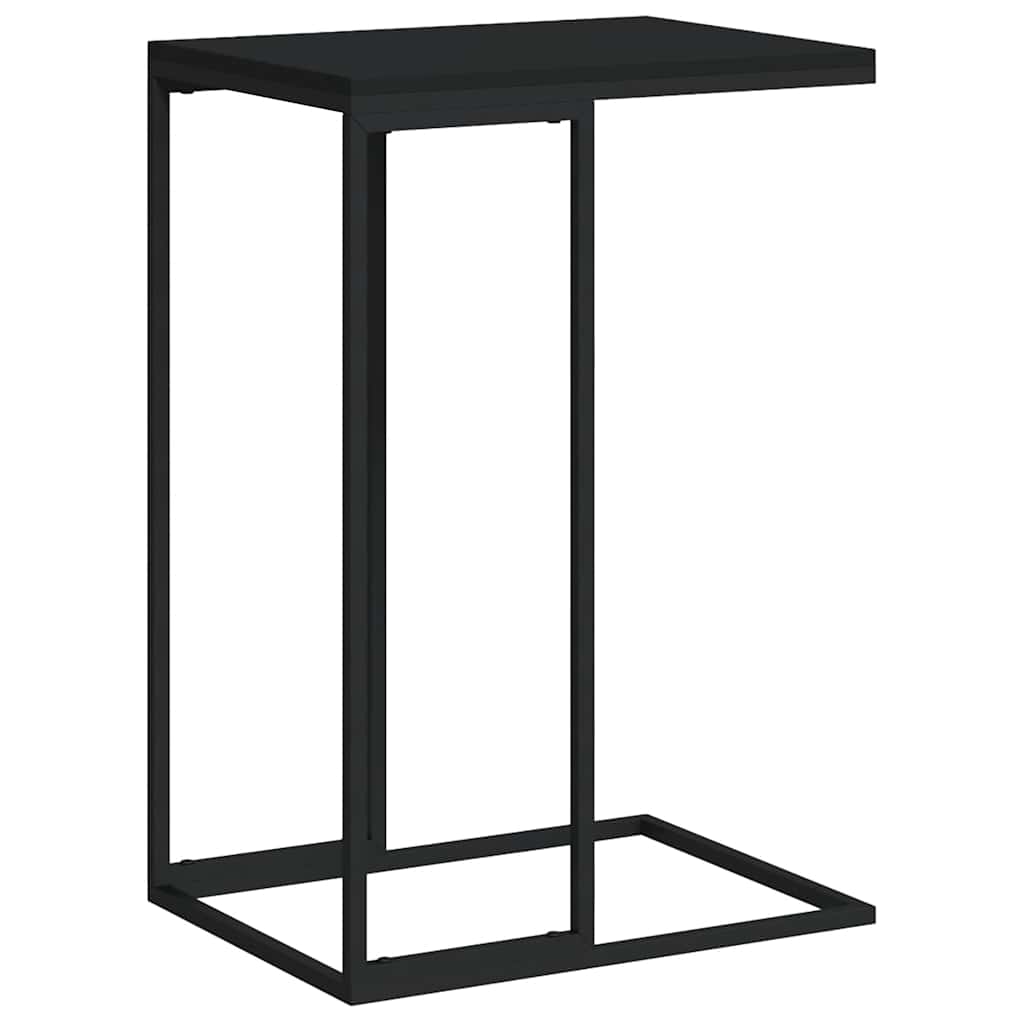 sidebord 40x30x59 cm konstrueret træ sort