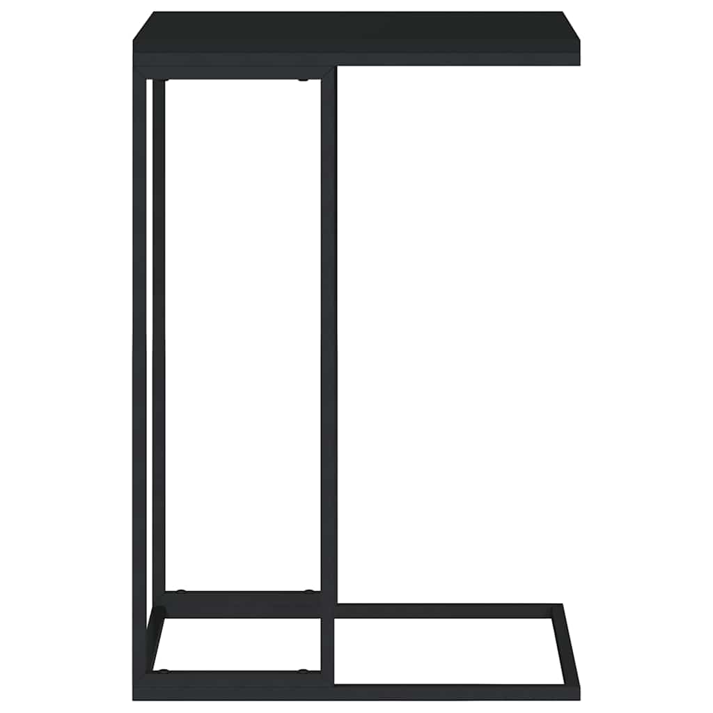sidebord 40x30x59 cm konstrueret træ sort