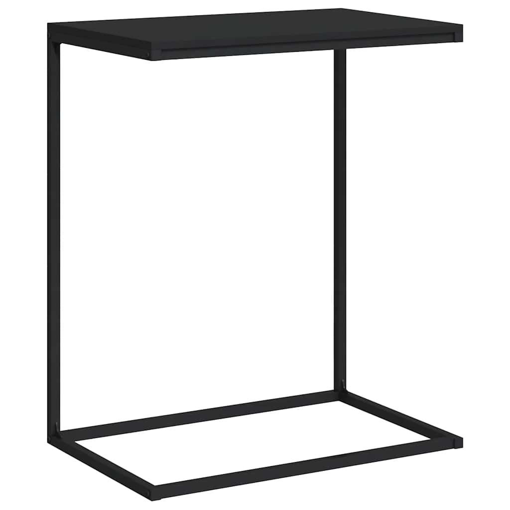 sidebord 55x35x66 cm konstrueret træ sort