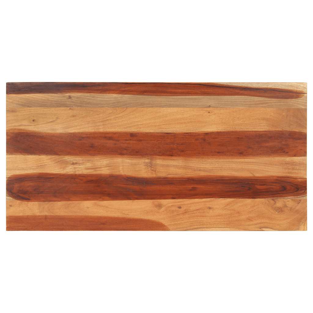 bordplade 120x60x(2,5-2,7) cm massivt akacietræ