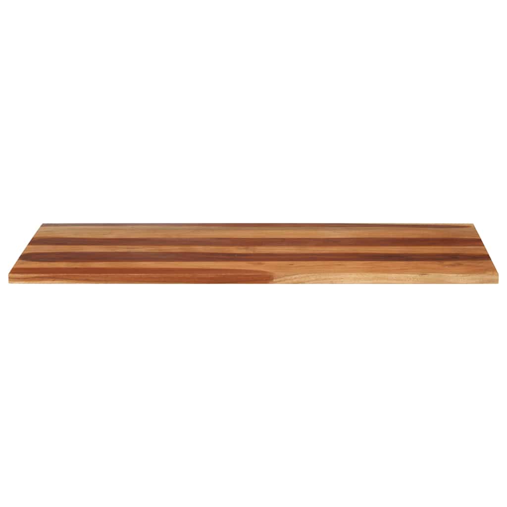 bordplade 120x60x(2,5-2,7) cm massivt akacietræ