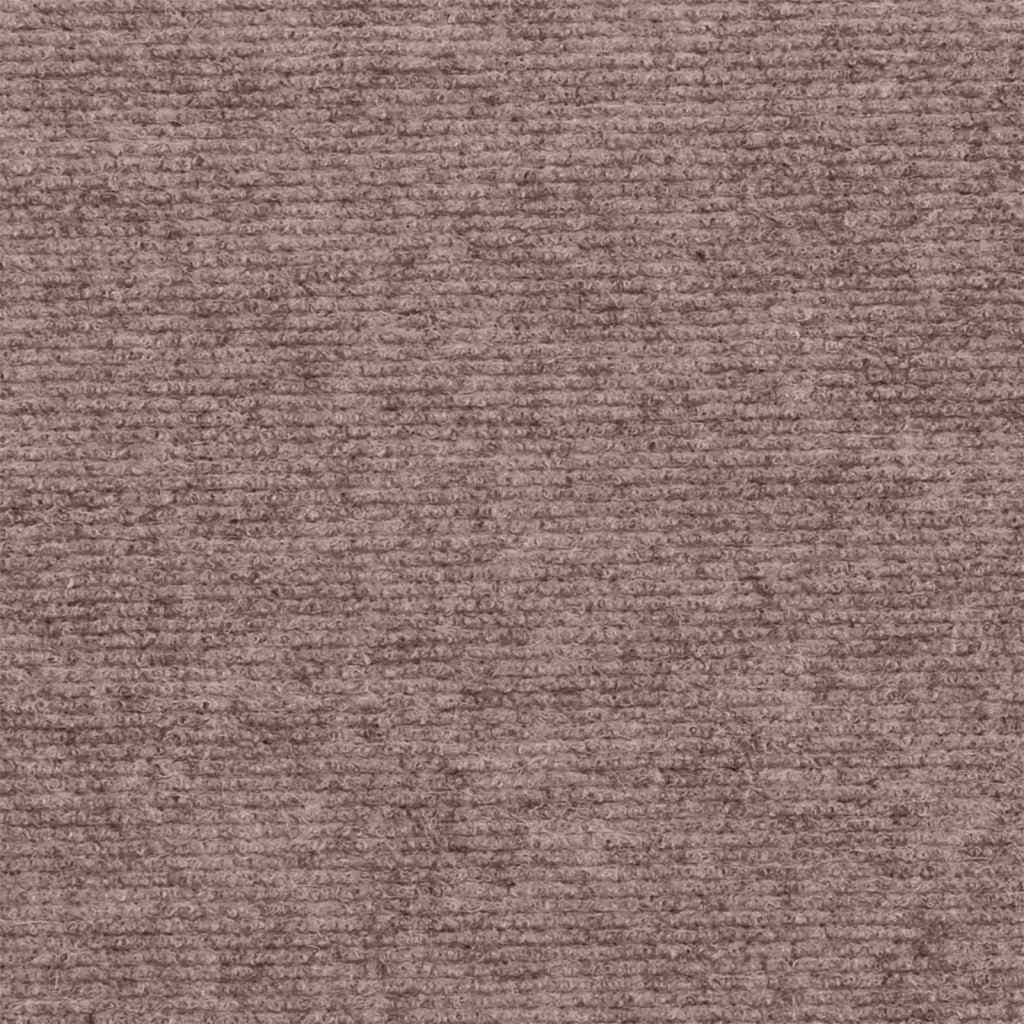 trappemåtter selvklæbende 15 stk. 60x25 cm lysebrune rektangulære