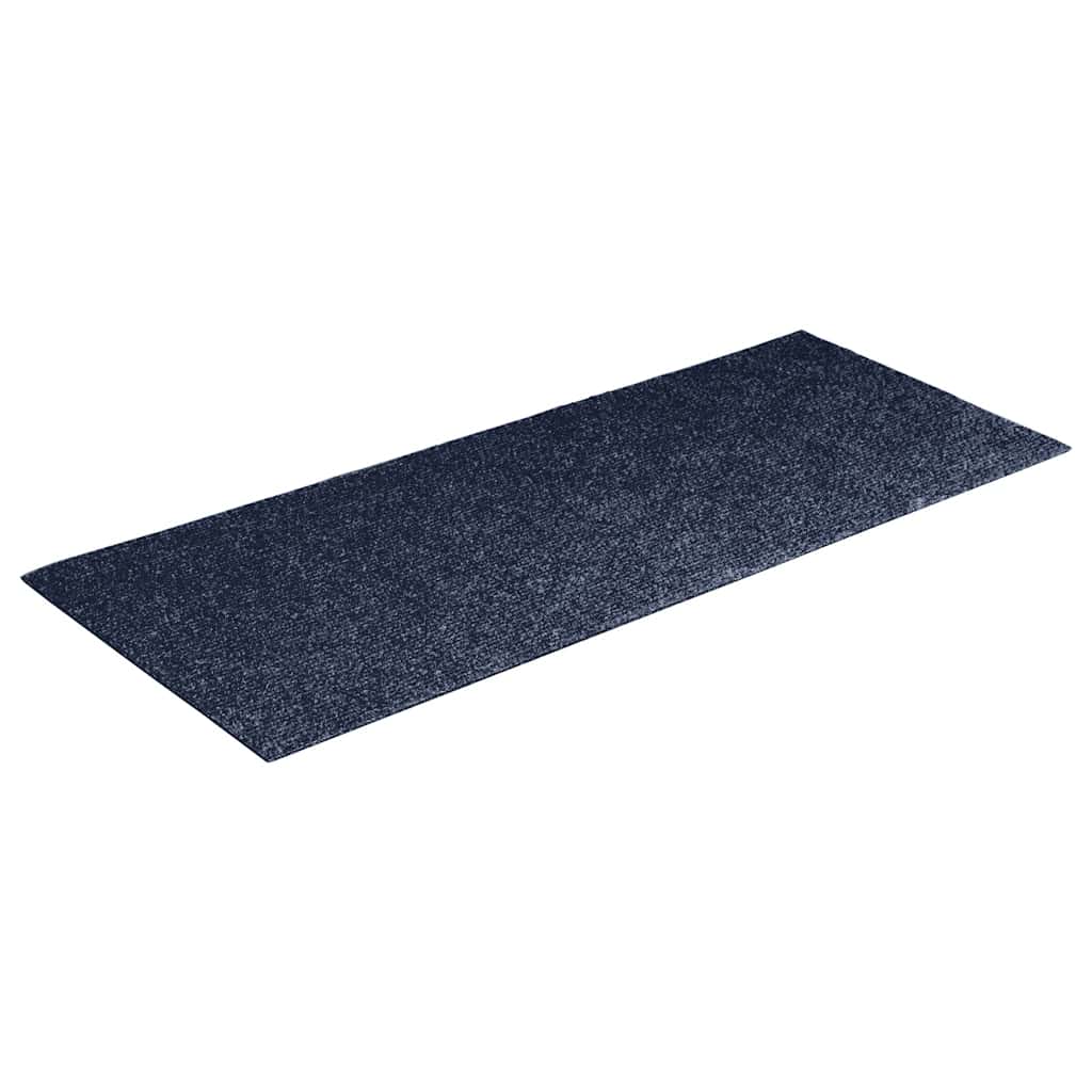 trappemåtter selvklæbende 15 stk. 60x25 cm gråblå rektangulære