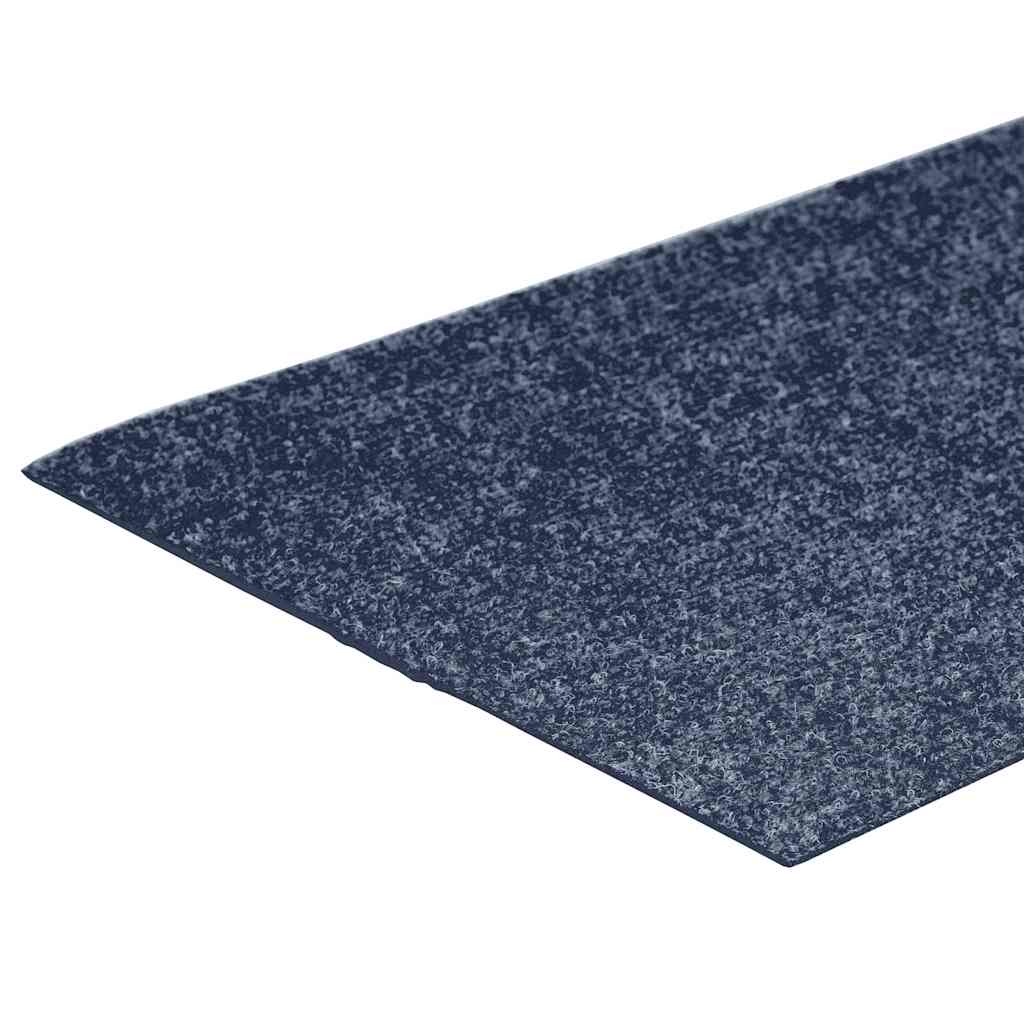 trappemåtter selvklæbende 15 stk. 60x25 cm gråblå rektangulære