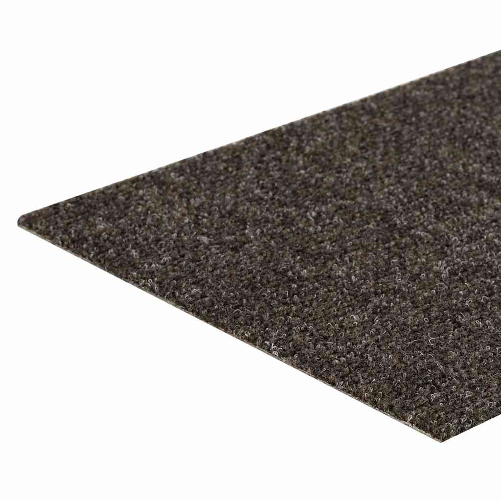 trappemåtter selvklæbende 15 stk. 60x25 cm antracit rektangulære