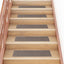 trappemåtter selvklæbende 15 stk. 76x20 cm beige rektangulære