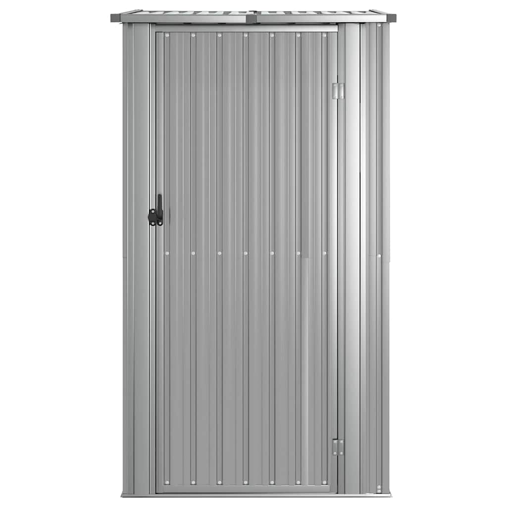 haveskur 118,5x97x209,5 galvaniseret stål grå