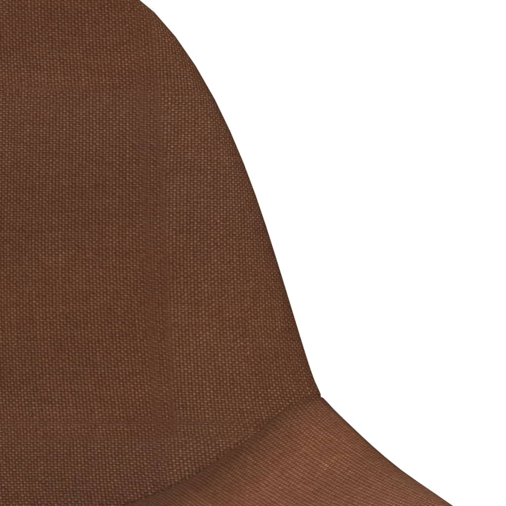 barstole 2 stk. stof brun