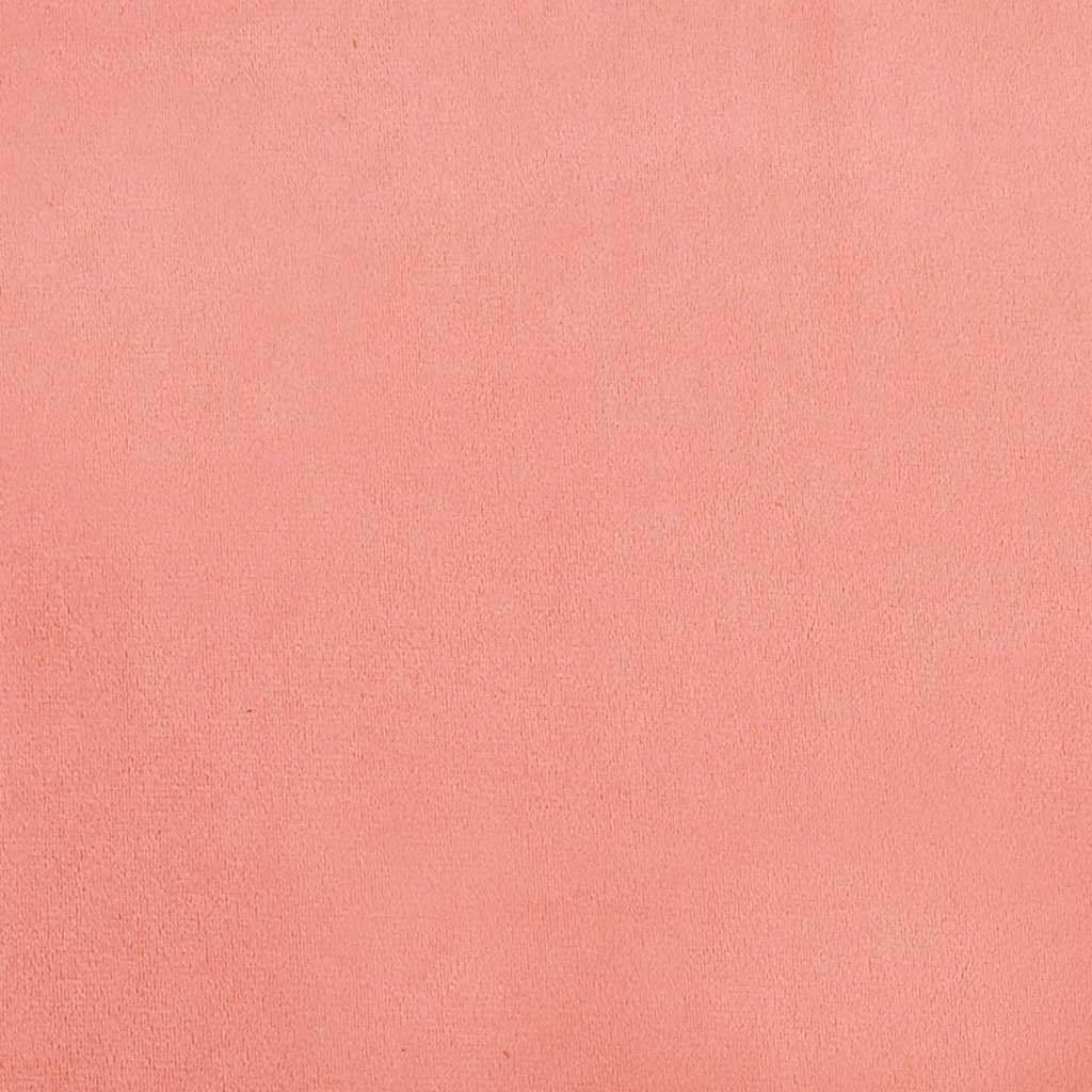 drejelige spisebordsstole 2 stk. fløjl pink