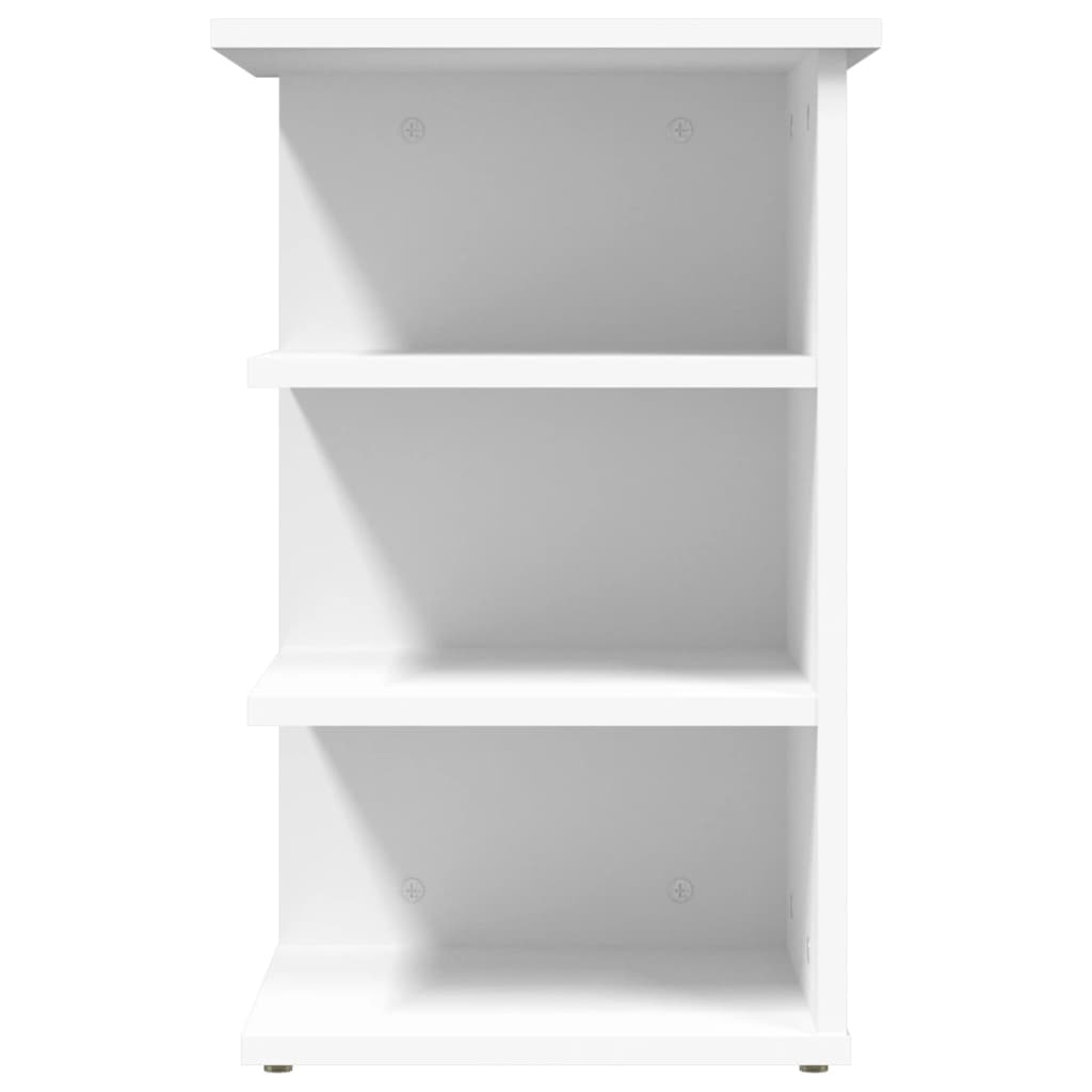sideskab 35x35x55 cm konstrueret træ hvid