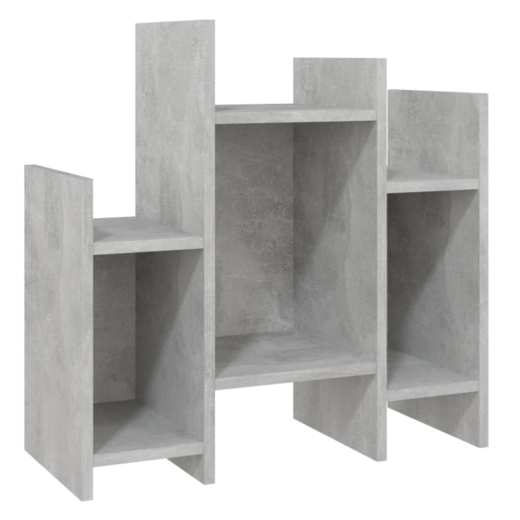 sideskab 60x26x60 cm konstrueret træ betongrå