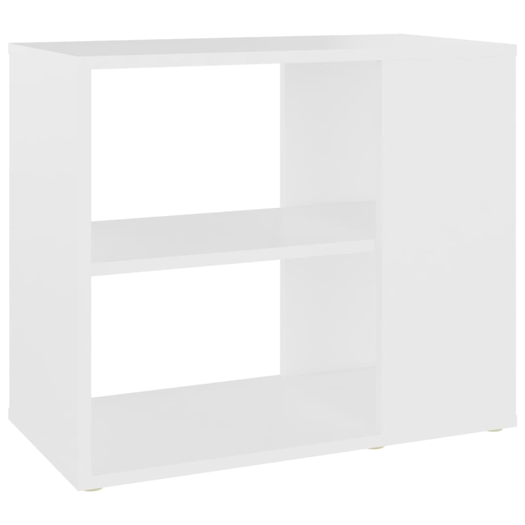 sideskab 60x30x50 cm konstrueret træ hvid