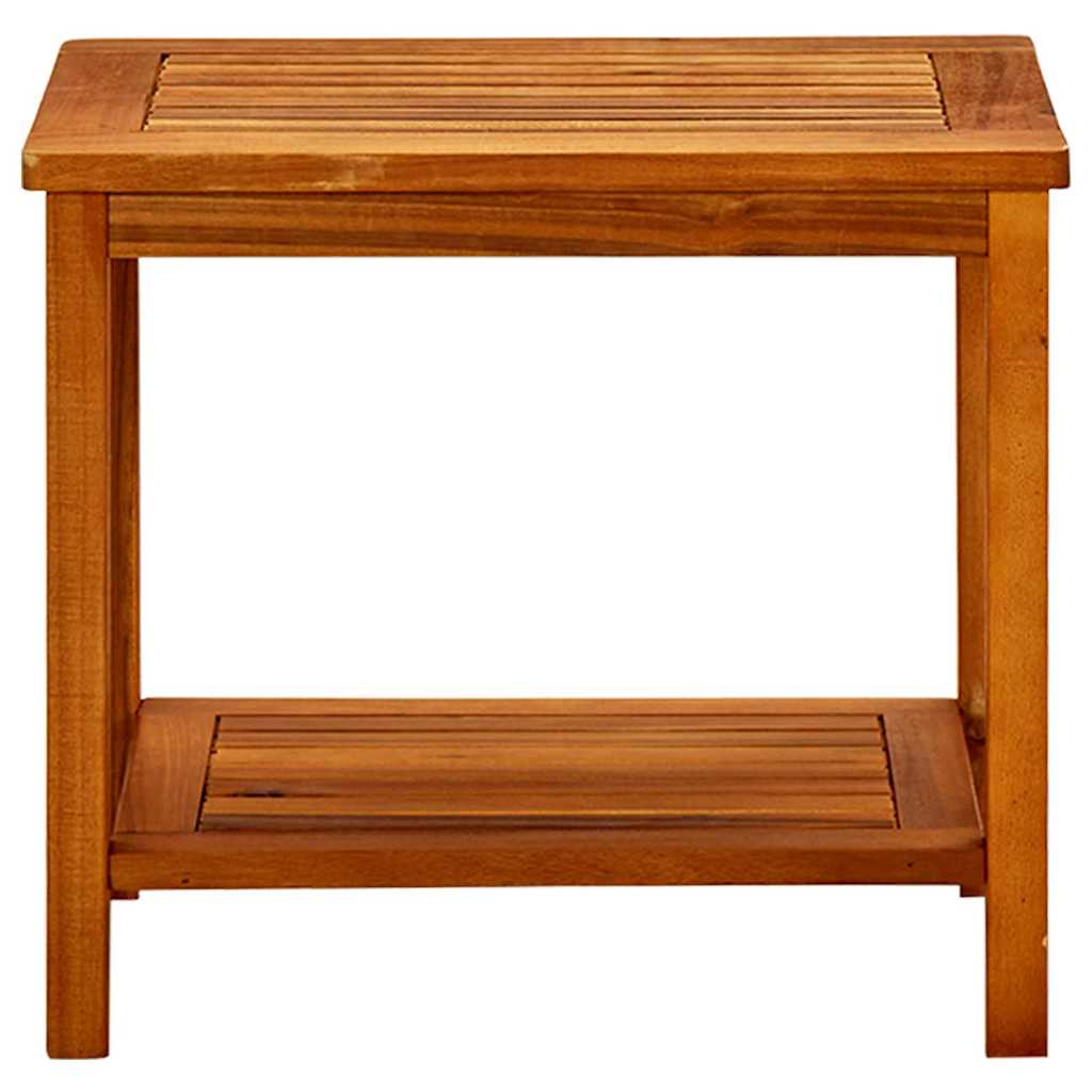 sofabord 50x35x45 cm massivt akacietræ