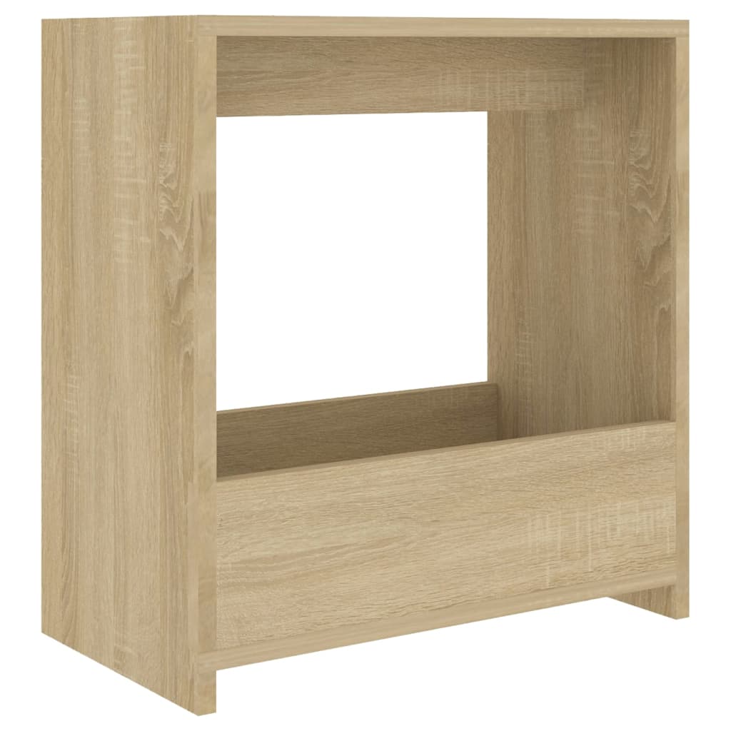sidebord 50x26x50 cm konstrueret træ sonoma-eg