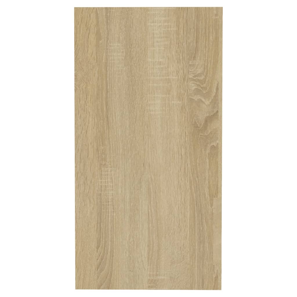 sidebord 50x26x50 cm konstrueret træ sonoma-eg