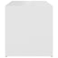 sidebord 59x36x38 cm konstrueret træ hvid