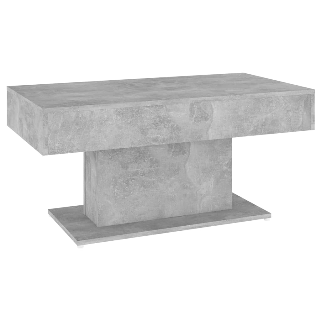 sofabord 96x50x45 cm konstrueret betongrå