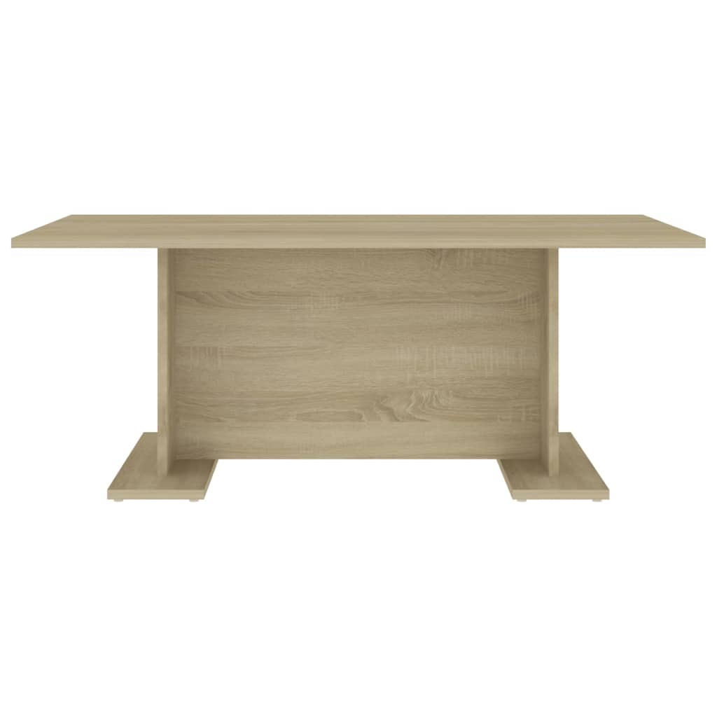 sofabord 103,5x60x40 cm konstrueret træ sonoma-eg