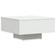 sofabord 60x60x31,5 cm konstrueret træ hvid
