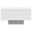 sofabord 60x60x31,5 cm konstrueret træ hvid