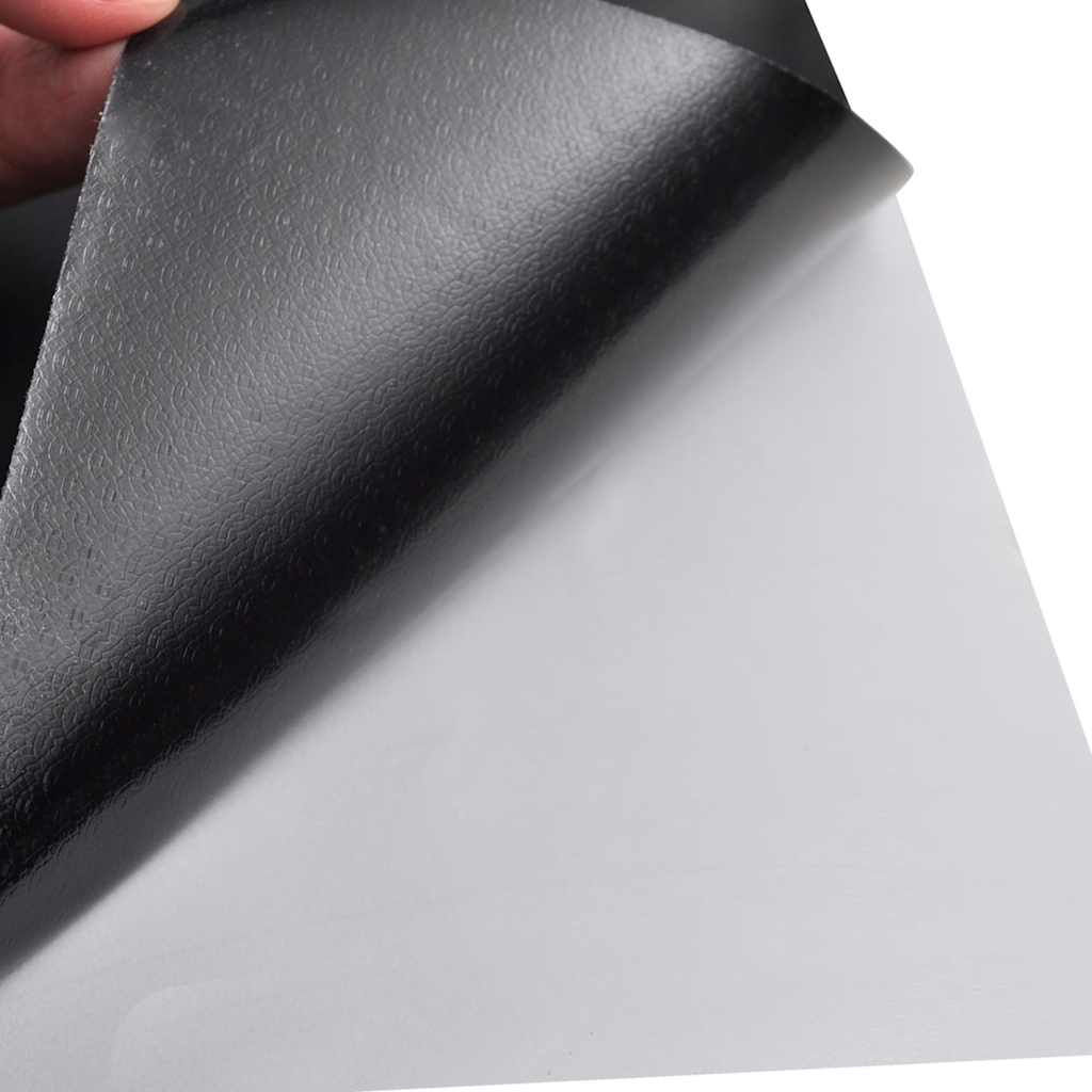 bilfolier 2 stk. 100x150 cm + 50x150 cm mat sort