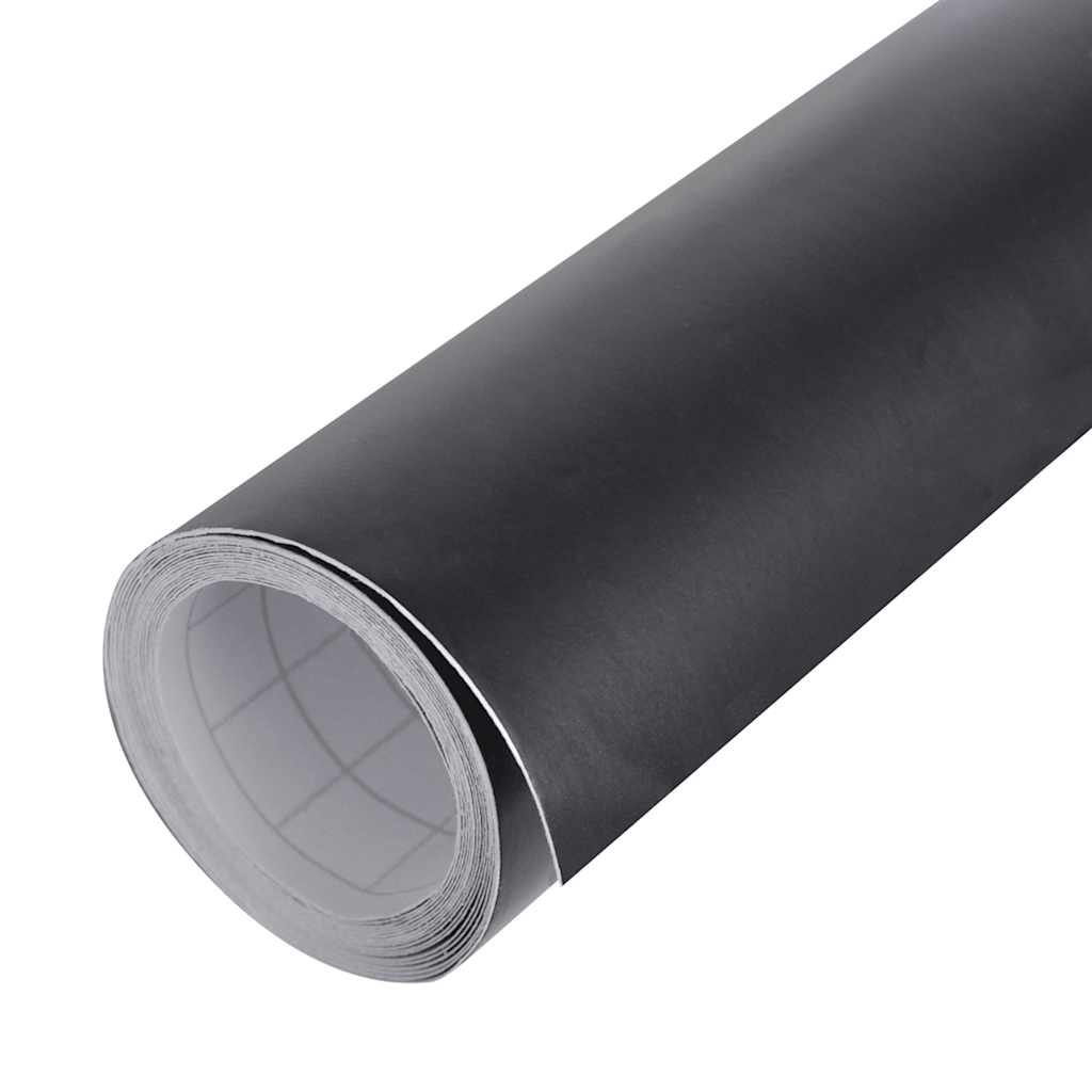 bilfolier 2 stk. 100x150 cm + 50x150 cm mat sort