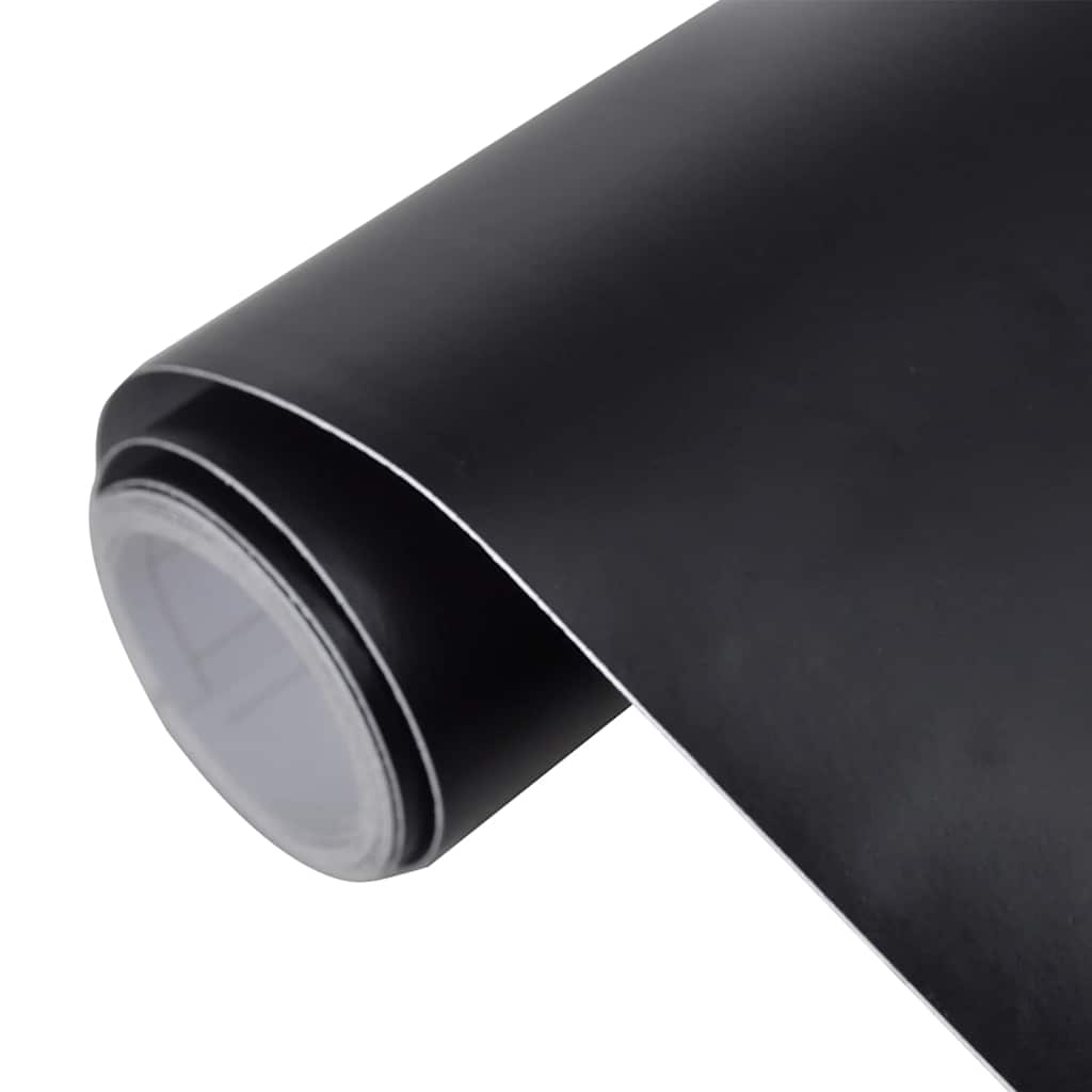 bilfolier 2 stk. 100x150 cm mat sort