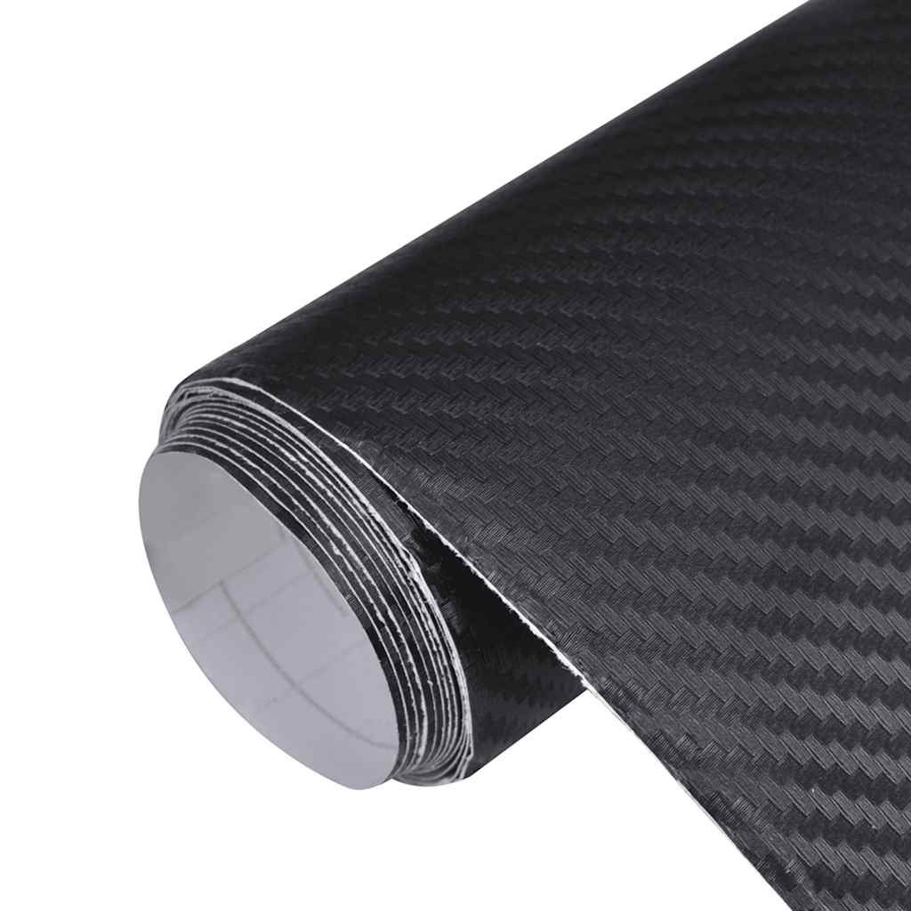 bilfolier 2 stk. 100x150 cm 3D sort
