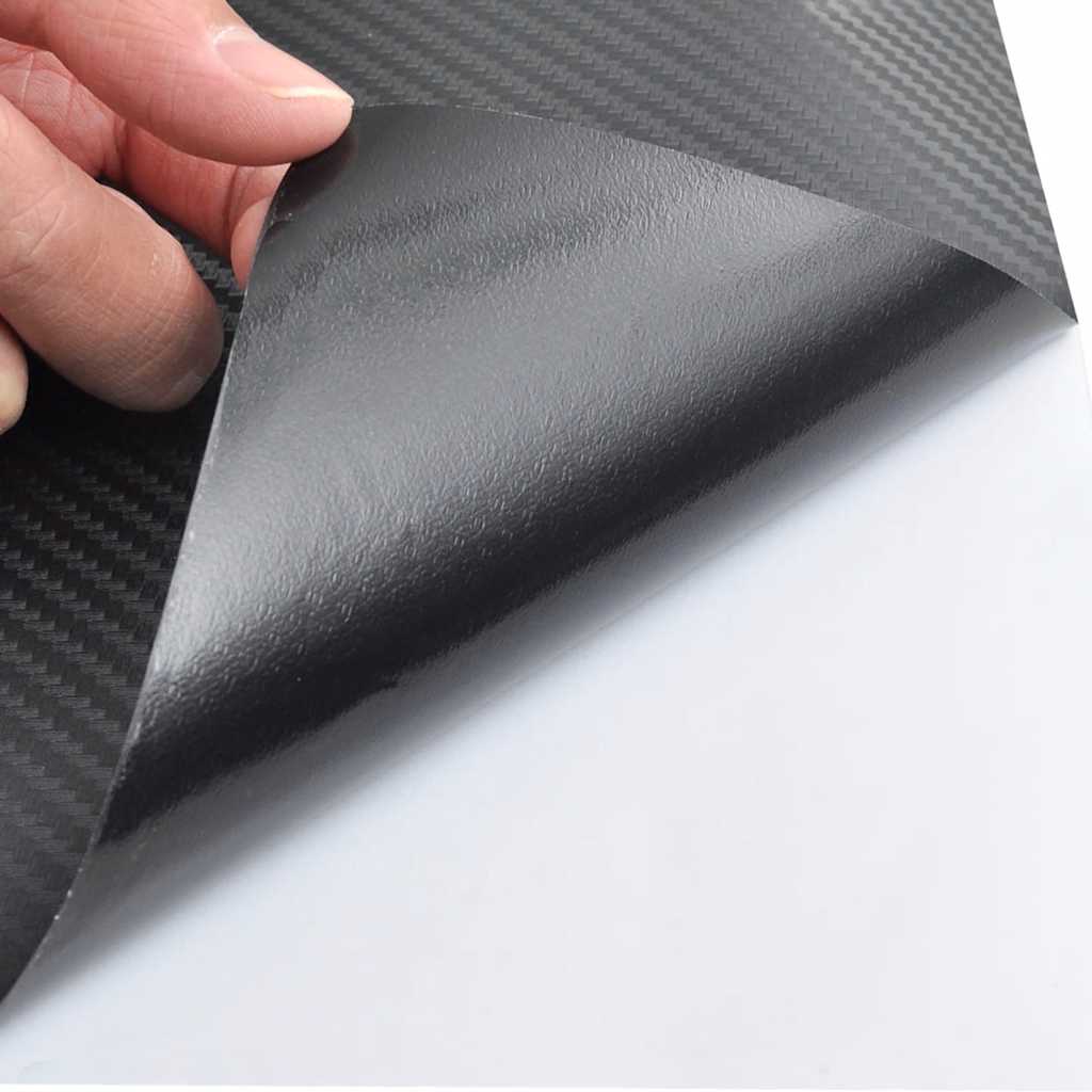 bilfolier 2 stk. 100x150 cm 3D sort