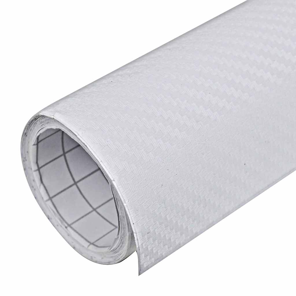 bilfolier 2 stk. 100x150 cm 3D hvid