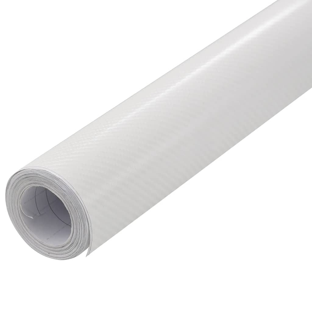 bilfolier 2 stk. 100x150 cm + 50x150 cm 4D hvid