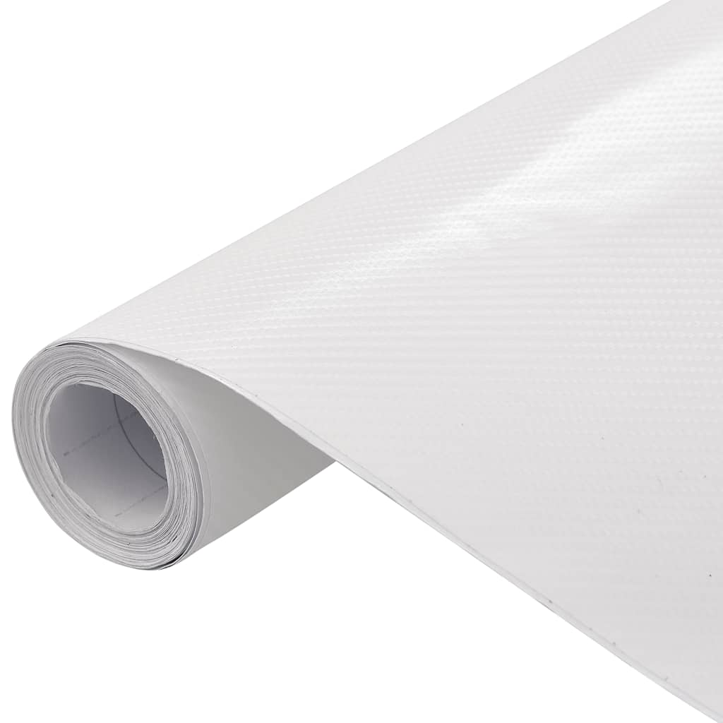 bilfolier 2 stk. 100x150 cm 4D hvid