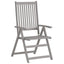 spisebordssæt til haven 9 dele massivt akacietræ