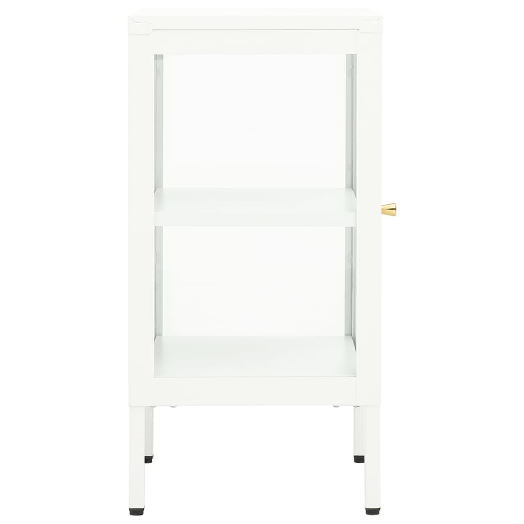 skænk 38x35x70 cm metal og glas