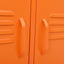 tv-skab 105x35x50 cm stål Orange