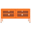 tv-skab 105x35x50 cm stål Orange