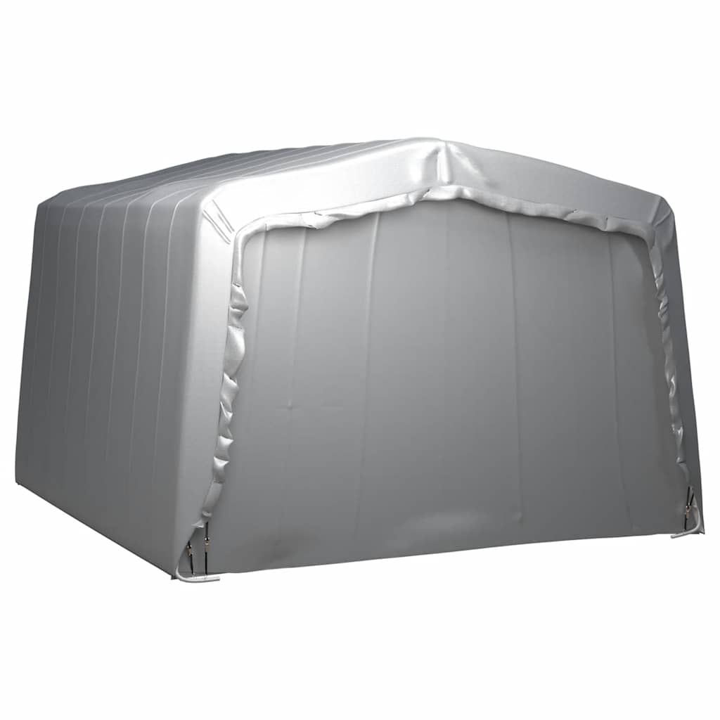opbevaringstelt 370x370 cm stål grå