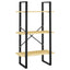 opbevaringsreol 60x30x105 cm massivt fyrretræ