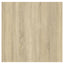 sengeskab 30,5x30x30 cm konstrueret træ sonoma-eg