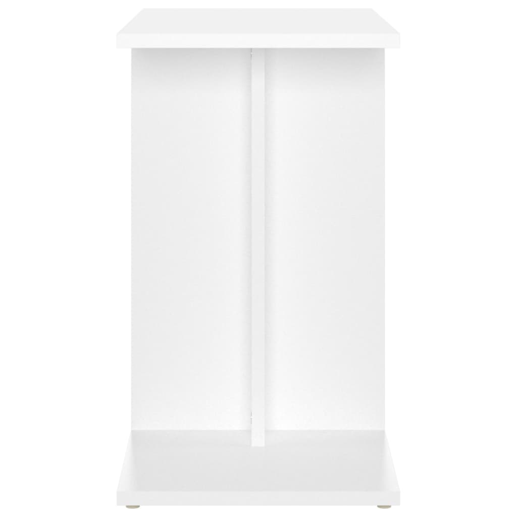 sidebord 50x30x50 cm konstrueret træ hvid