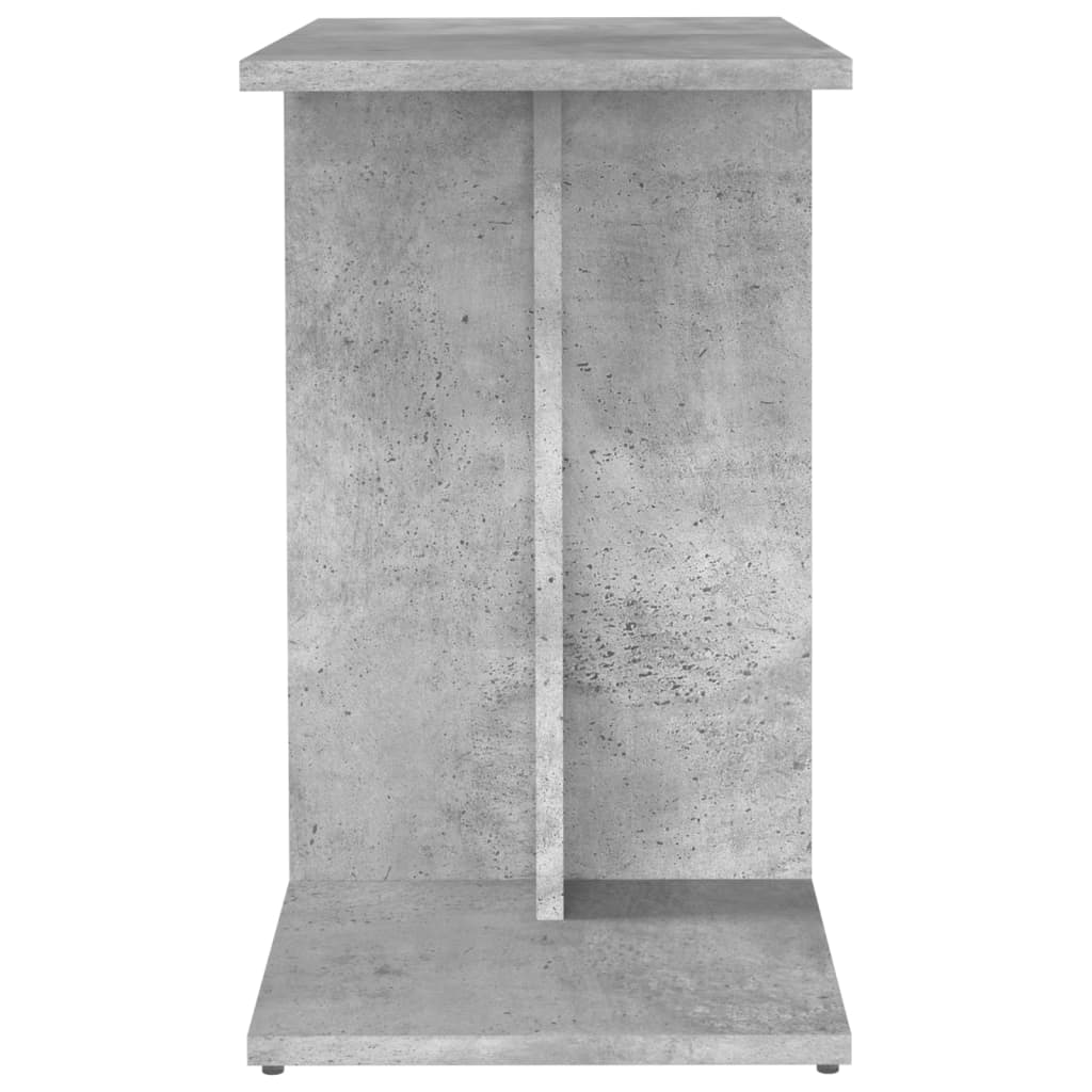 sidebord 50x30x50 cm konstrueret træ betongrå