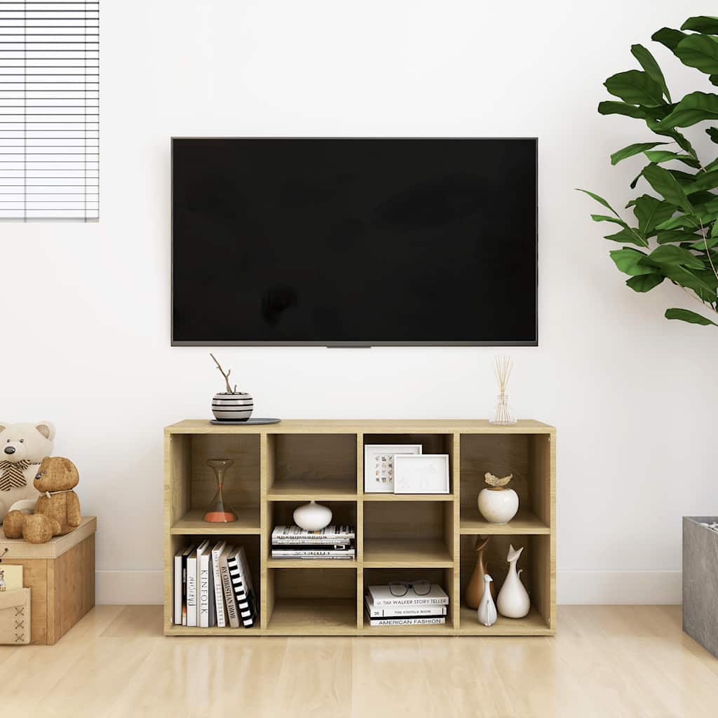 skobænk 103x30x55 cm konstrueret træ sonoma-eg