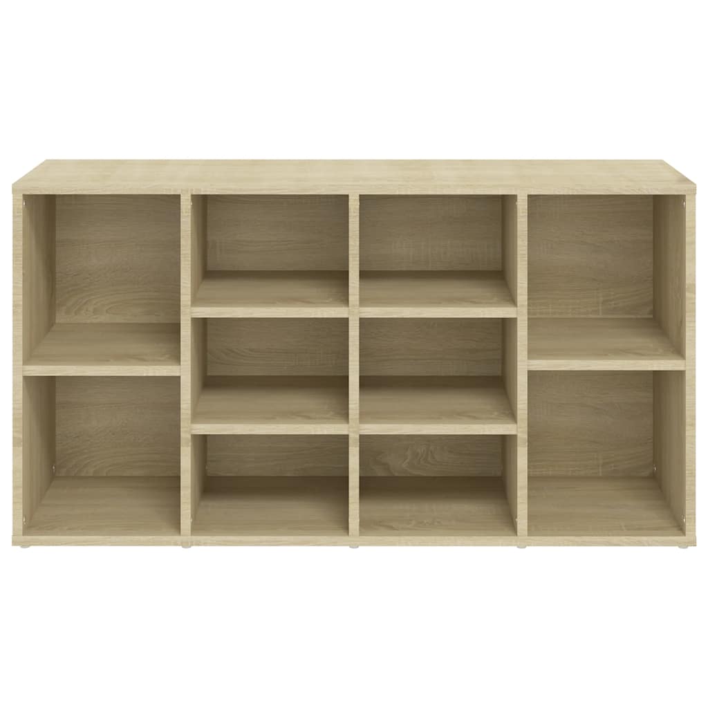 skobænk 103x30x55 cm konstrueret træ sonoma-eg