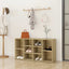 skobænk 103x30x55 cm konstrueret træ sonoma-eg