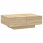 sofabord 90x60x31 cm konstrueret træ sonoma-eg