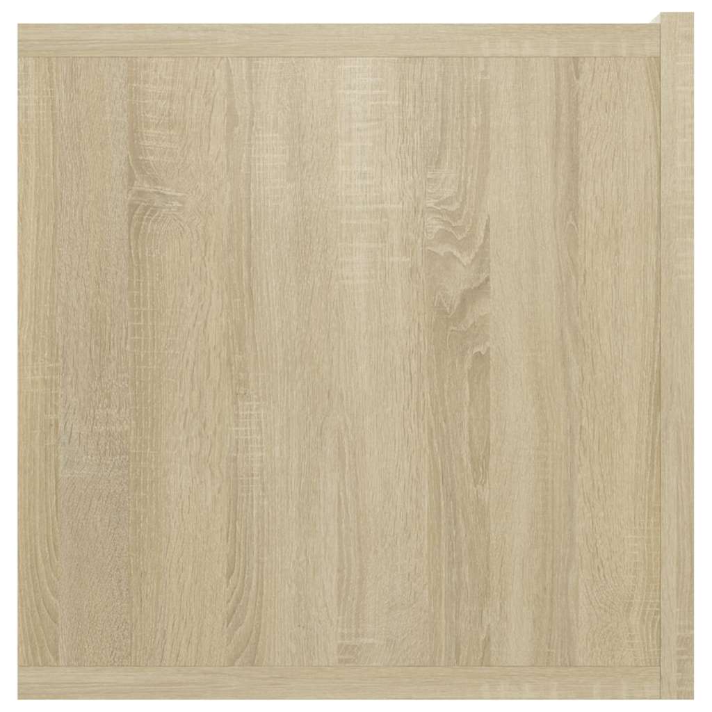 væghængte tv-skabe 2 stk. 60x30x30 cm sonoma-eg
