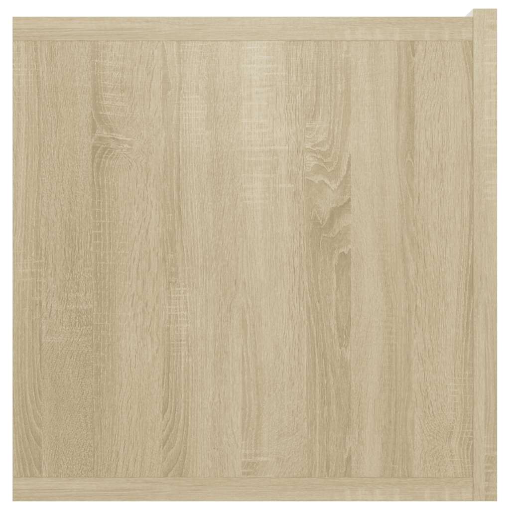 væghængte tv-skabe 3 stk. 60x30x30 cm sonoma-eg