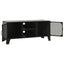 tv-skab 105x36x47 cm metal og MDF grå